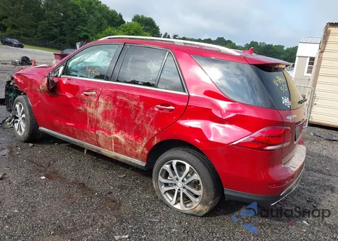 2017 Mercedes-Benz Gle 350 from USA, damaged, VIN 4JGDA5JB7HA897461